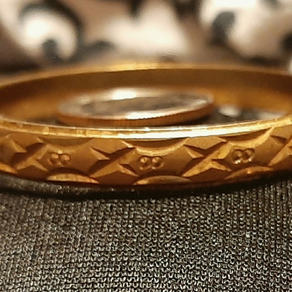 18 kt gf baby bracelet